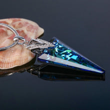 Load image into Gallery viewer, Triangle Crystal Pendant