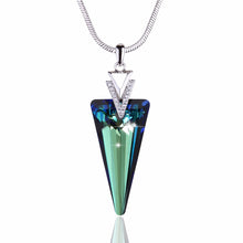 Load image into Gallery viewer, Triangle Crystal Pendant
