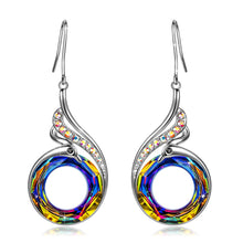 Load image into Gallery viewer, Dazzling Crystal Phoenix Earrings
